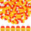 150 Pcs Halloween Cute Resin Candy Corn Flatback Artificial Candy Corn Faux Flatback Embellishments 1