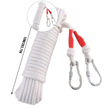 Heavy Duty Nylon Rope with Thick Core for Fire Safety - High Visibility, Versatile Use in Residential, Commercial & Industrial