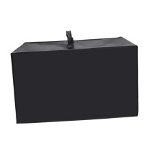 Mikrowellenabdeckung, Geräteschutzhaube für Küchenarbeitsplatten, kleine Mixer, Schwarz