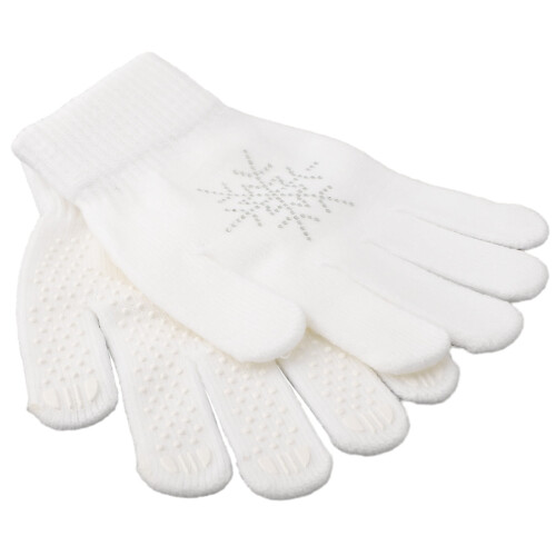 Skating Gloves Cotton Non-Slip Warm Stretch Gloves 1 Pair