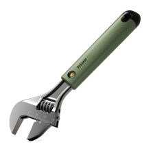 Spanners, Adjustable Wrench 8 Inch Professional Cr-V Forged With Anti-Slip Grip Wrenches