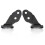 1 Pair Front Bumper Bracket Bumper Fixing Support Bracket 51118195296 51118195295 for  3 Series E46 4