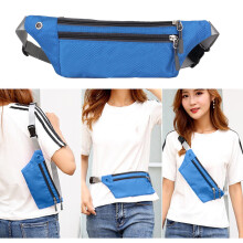 Waterproof Waist Pack - 8.66"x3.94"x0.39" Men's Crossbody Phone Bag, Multifunctional Fanny Pack with Belt for Running, Travel, and Work Essentials