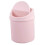 Plastic Desktop Mini Trash Can with Swing Lid 1