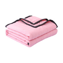 Solid Color Summer Quilt Soft Quilt Lightweight Bed Quilt Washable Blanket Cooling Coverlet