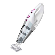 Aspiradora portátil pequeña con carga inalámbrica para coche, de alta potencia y fuerte succión para coche y hogar. Mini aspiradora inalámbrica.