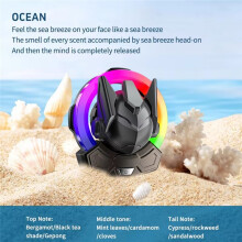 Mecha Robot Car Air Outlet Atmosphere Light Aromatherapy Air Outlet Personalized Car Fragrance Interior Decoration A