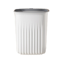 Poubelle sans couvercle à anneau de pression pour la cuisine, la salle de bain, la chambre et les toilettes. Petite poubelle d'intérieur.