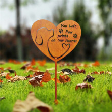 Dog Memorial Garden Stake – Pet Grave Marker for Outdoor Yard, Compatible with Dog Lovers & Sympathy Gifts