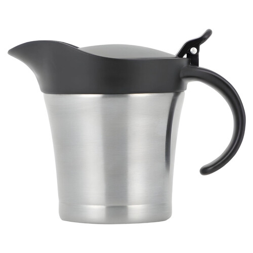 Κανάτα σάλτσας 450ml/15.2oz, μονωμένη κανάτα σάλτσας, βαρκάκι σάλτσας με καπάκι,
