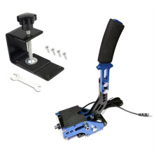 Game Brake Drift Handbrake Kit USB voor PC Steam Geschikt voor de Meeste Racespellen Rally SIM Racespellen Handbrake Blauw