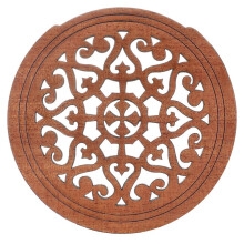 Guitar Soundhole Cover Light Weight Decorative Reduces Feedback and Noise Essential Guitar Accessory B