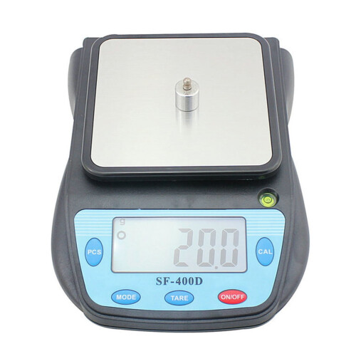 500g X 0.01g High Precision Digital Scale Electronic Compact Scale (Round)