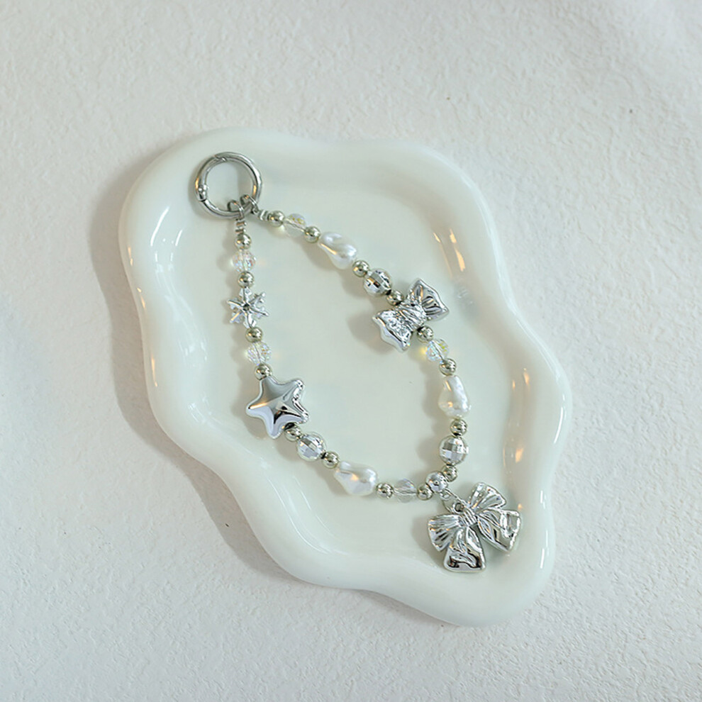 (2) Beaded Phone Lanyard - Durable Acrylic Charm 6253032977749