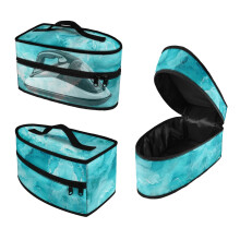 Travel Irons Carrying Organizer Marble Veining Easy Storage Cleaning Handheld Portable Garment Steamer Case, Bag Only
