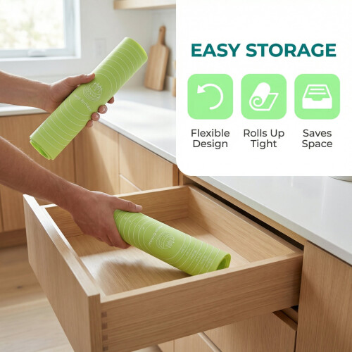 Silicone Baking Mat, Non-Stick (3 Count) 2