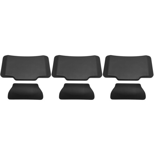 Motorfiets zadelrugleuningkussens (3 sets)