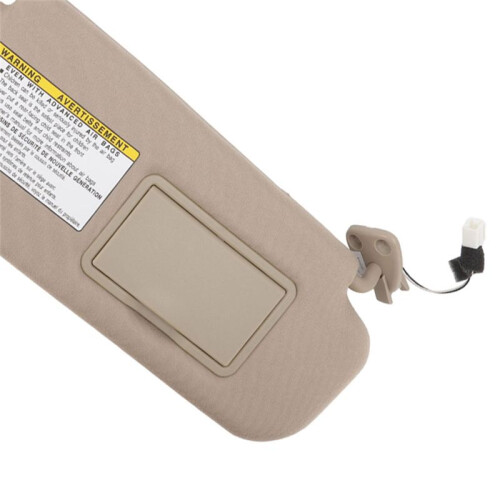 Car Inside Sun Visor with Makeup Mirror Replacement for  Sonata 2006-2008 852023K000QD Right 2
