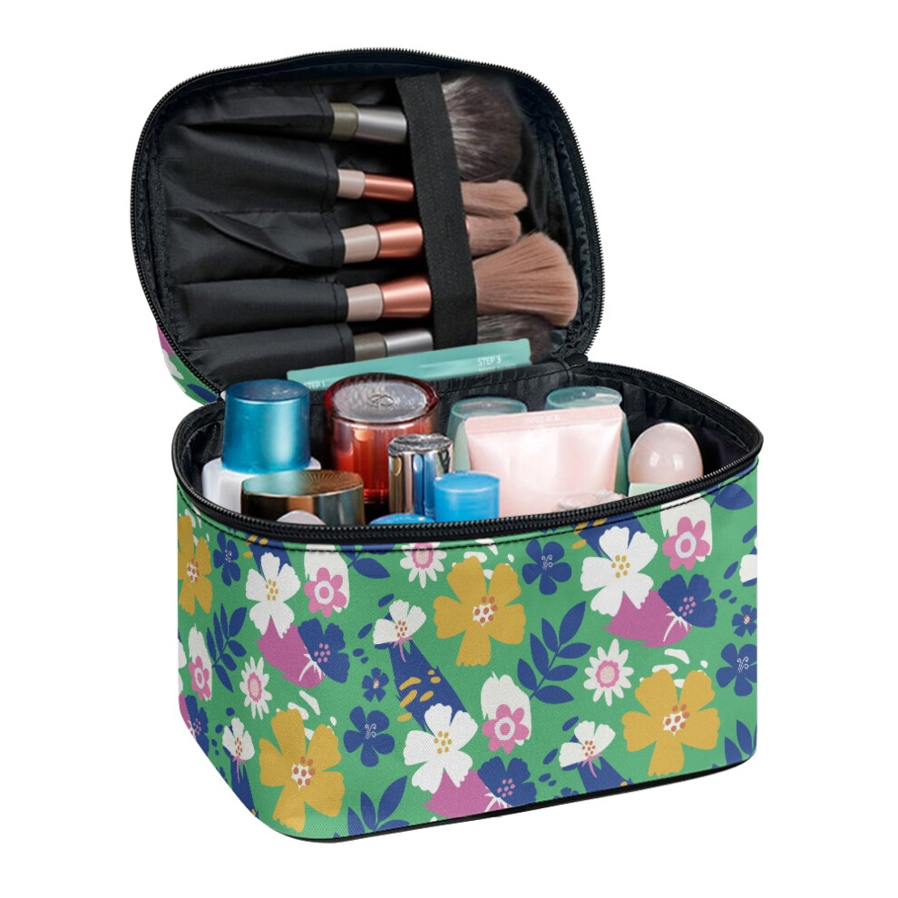 Makeup Bag Portable Toiletry Organizer for Travel and Home