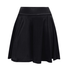 Womens Skorts Women Fashion High Waist Solid Mini Pencil Skirt Hip Slim Short Skirt Biker Shorts Women Skirt (Black,XL)