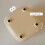 Space-Saving Press Lid Garbage Container in Chic Design for Home Use 5