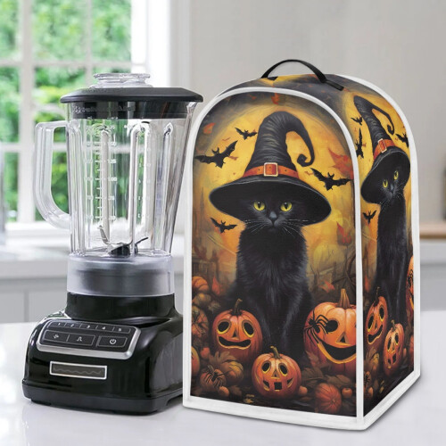 Halloween Coffee Machine Dust Cover for Home Kitchen Indoor Dustproof 1