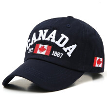 Baseball Cap Maple Leaf Flag Embroidery Unisex Dad Hat