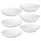 Replacement Wax Warmer Dish Home Use 6Pcs 11.30X11.30X2.20CM 5