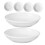 Replacement Wax Warmer Dish Home Use 6Pcs 11.30X11.30X2.20CM 6
