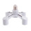 ROCKROK 2/3/4/5/6/ Light Bulb Socket Splitter, E26/E27 Light Socket Adapter Conventer, Standard Base LED Bulb Converter 6