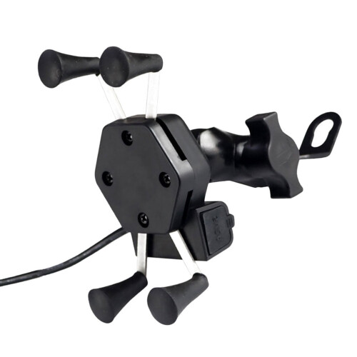 Motorcycle Phone Holder Navigation Bracket ABS 1 Set