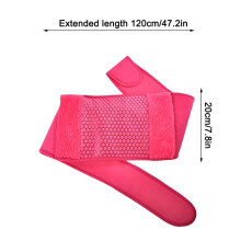 Thermal Waist Warmer Belt for Back Support - Soft Fleece Comfort for Outdoor Activities, Injury Relief, and Everyday Use