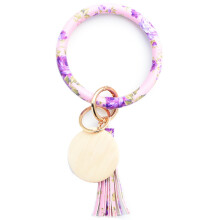 YUEHAO Bracelets Key For Women Beaded Key Chains Ring Wristlet Silkeychain Bangle Cute Bracelet Silicone Bracelets