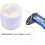 2mm 50 Yard Elastic Cord Stretch Thread Beading Cord Fabric Crafting String (2mm White) for DIY 5
