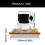 Router Base 2-in-1 Transparent Plastic for Trimmers 3