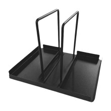Unique Tray Napkin Holder in Sleek Finish Perfect for Creative Dining Arrangements