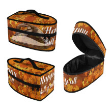 Handheld Travel Steamer Bag Autumn Pumpkin Portable