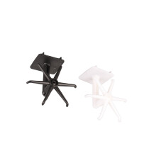 Set aus 4 wandmontierten Drehhaken, 180 Flip, 360 Drehung, Badezimmer, 6 Krallen