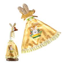 Disfraz de conejito de Pascua para porche, ideal para decoración exterior de 23 pulgadas.