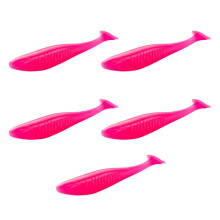 5Pcs 10cm Paddle Tail Swimbaits Soft Fishing Lures for Trout Walleye Artificial Baits Fishing Lure Swim Baits