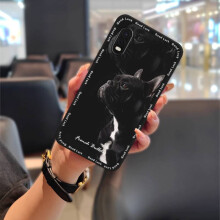 Phone Case Compatible with Samsung Galaxy Xcover Pro – Shockproof Silicone Cover, Anti-Dust, Full Wrap, Graffiti Design