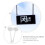 1 Pair Ceiling Hooks for Hanging Light Chandelier Wall Electric Wire Cable Cord 8