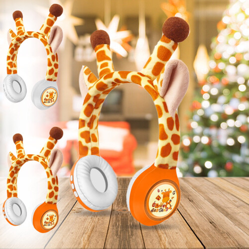 Ακουστικά Bluetooth Reindeer Antlers με μαλακά μαξιλαράκια για πάνω από τα αυτιά