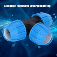 PE Plastic 40mm Tee for Water Pipe Fittings