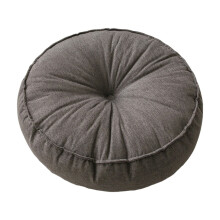 DAMAI Round Floor Pillow, Memory Foam Cushion for Adults, 17" Dark Gray – Compatible with Home, Tea, Couch, Bed & Car
