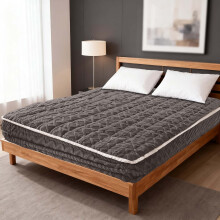 Drap-housse élastique d'hiver à poches extra profondes, couvre-lit en flanelle de coton ultra doux et chaud, 200 x 90 cm, pour lits King Size