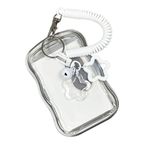 Porta carte Star Charm trasparenti resistenti all'acqua
