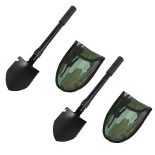 Folding Engineers Shovel, Easy to Carry, Emergency Rescue, Outdoor Adventure Engineers Shovel Camouflage Storage Bag