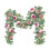 6ft Artificial Eucalyptus Garland with Roses and Peonies 1