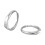 Sterling Silver Adjustable Couple Rings with Light 1